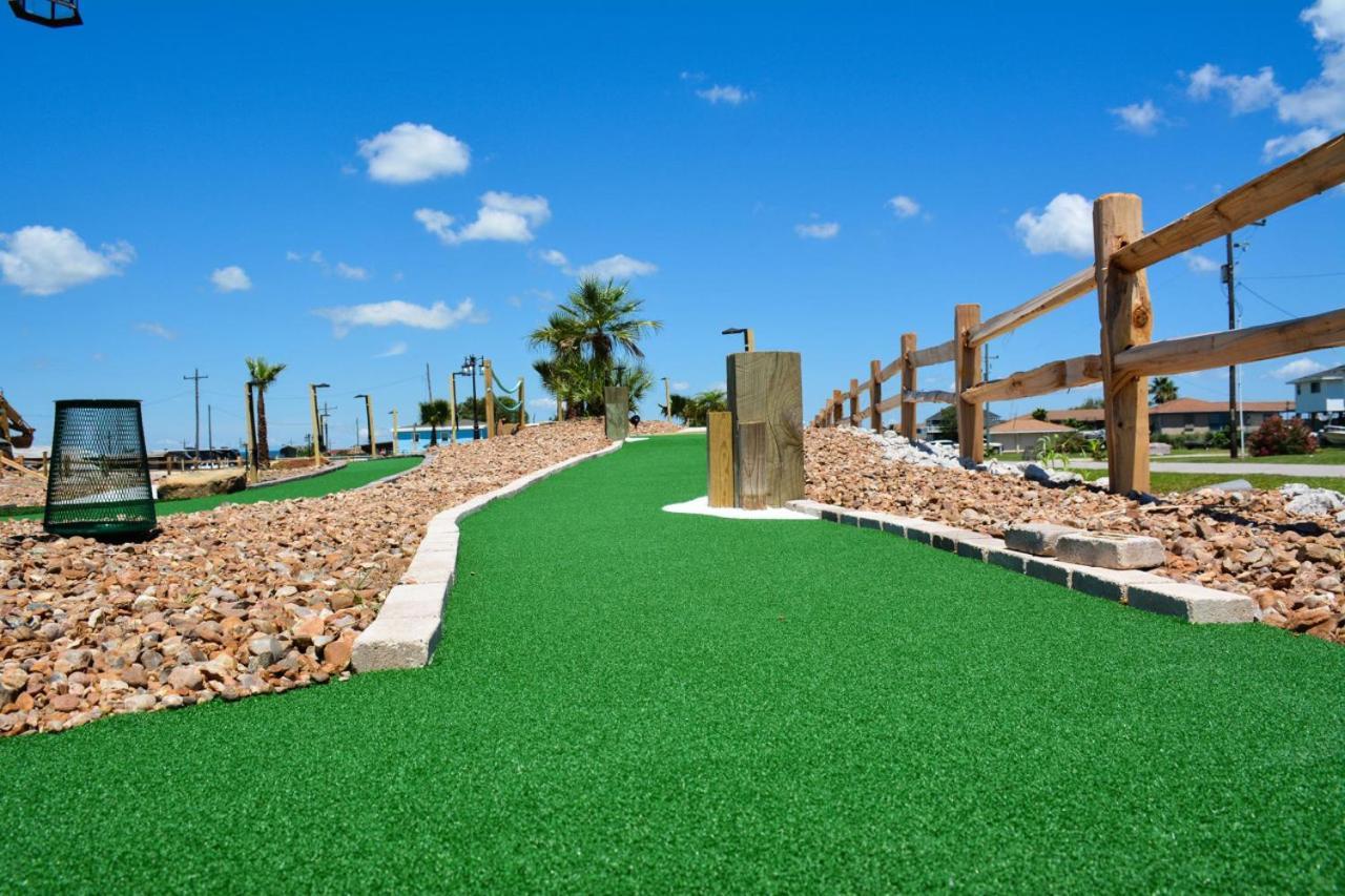 Steps To Beach Golf Cart About Time Beach Retreat Bolivar Peninsula Luaran gambar